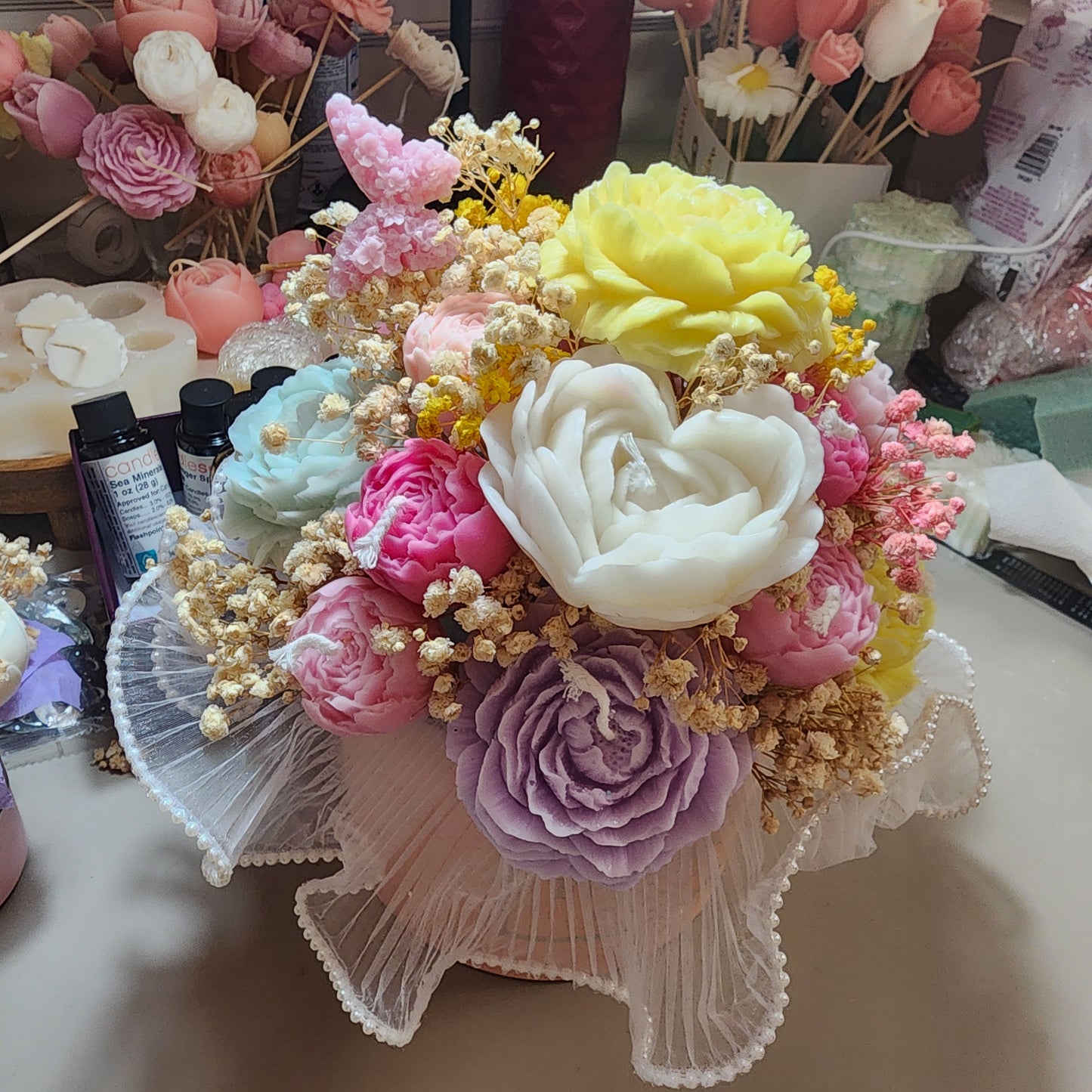 Candle Bouquet - “Made for Love” Collection