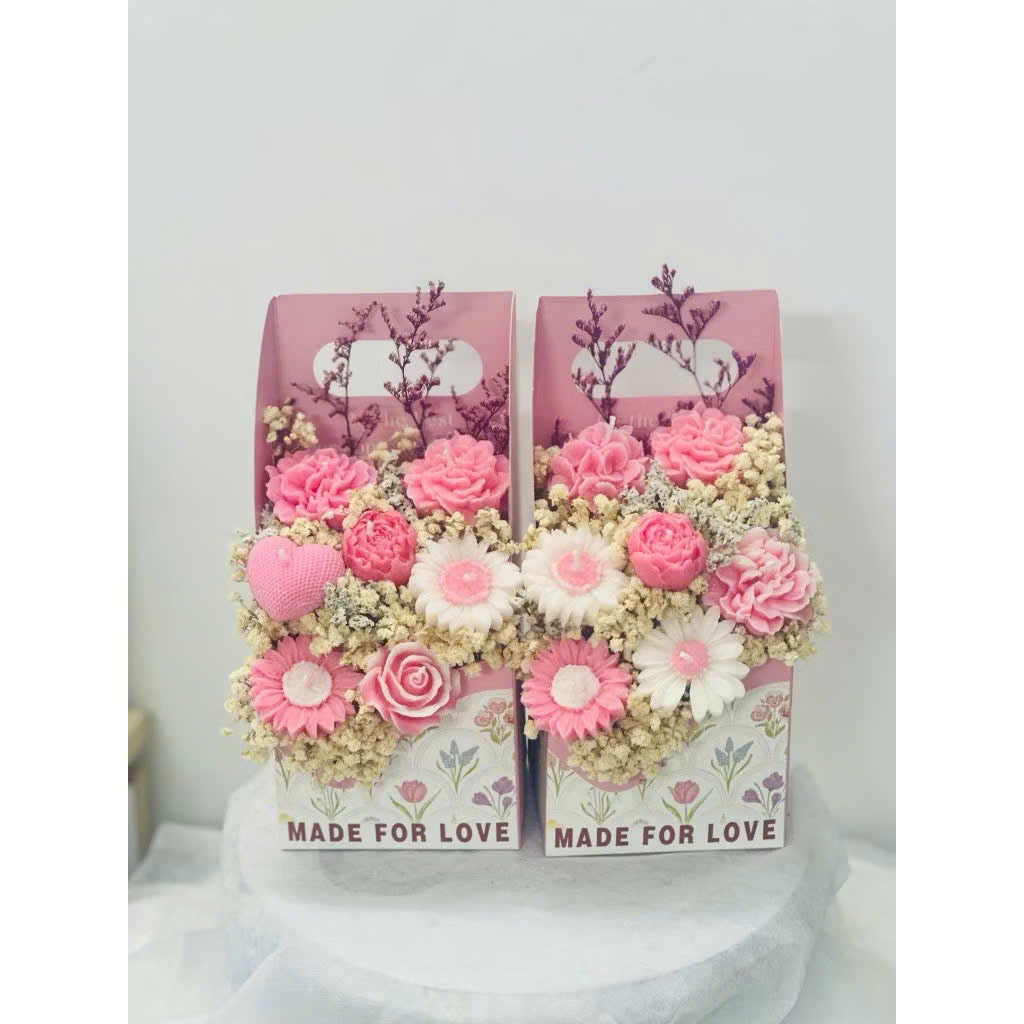 Flower Candle Bouquets – “Made for Love” Collection